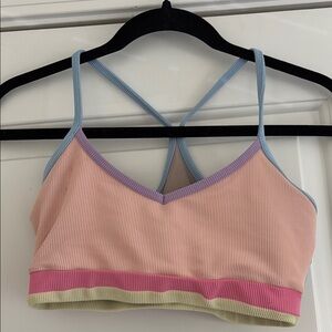 Loveshack Fancy x Beach Riot Sports Bra
